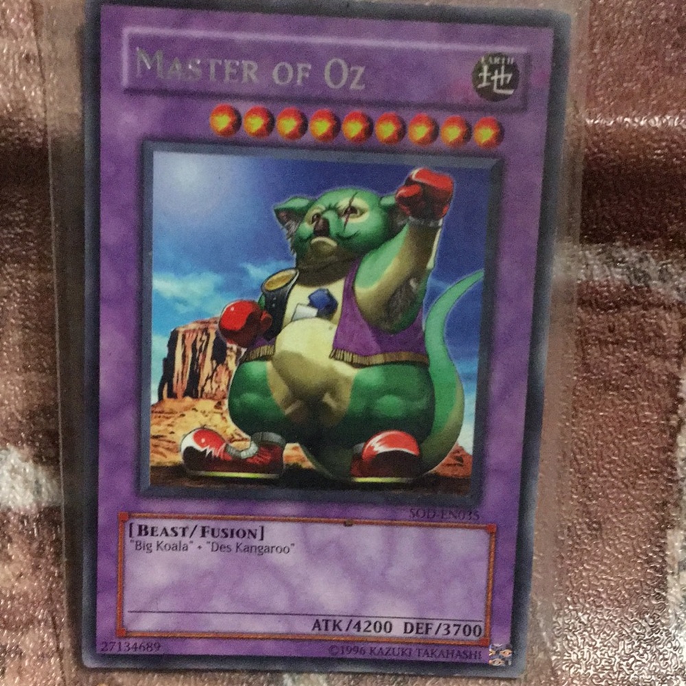 Yugioh card